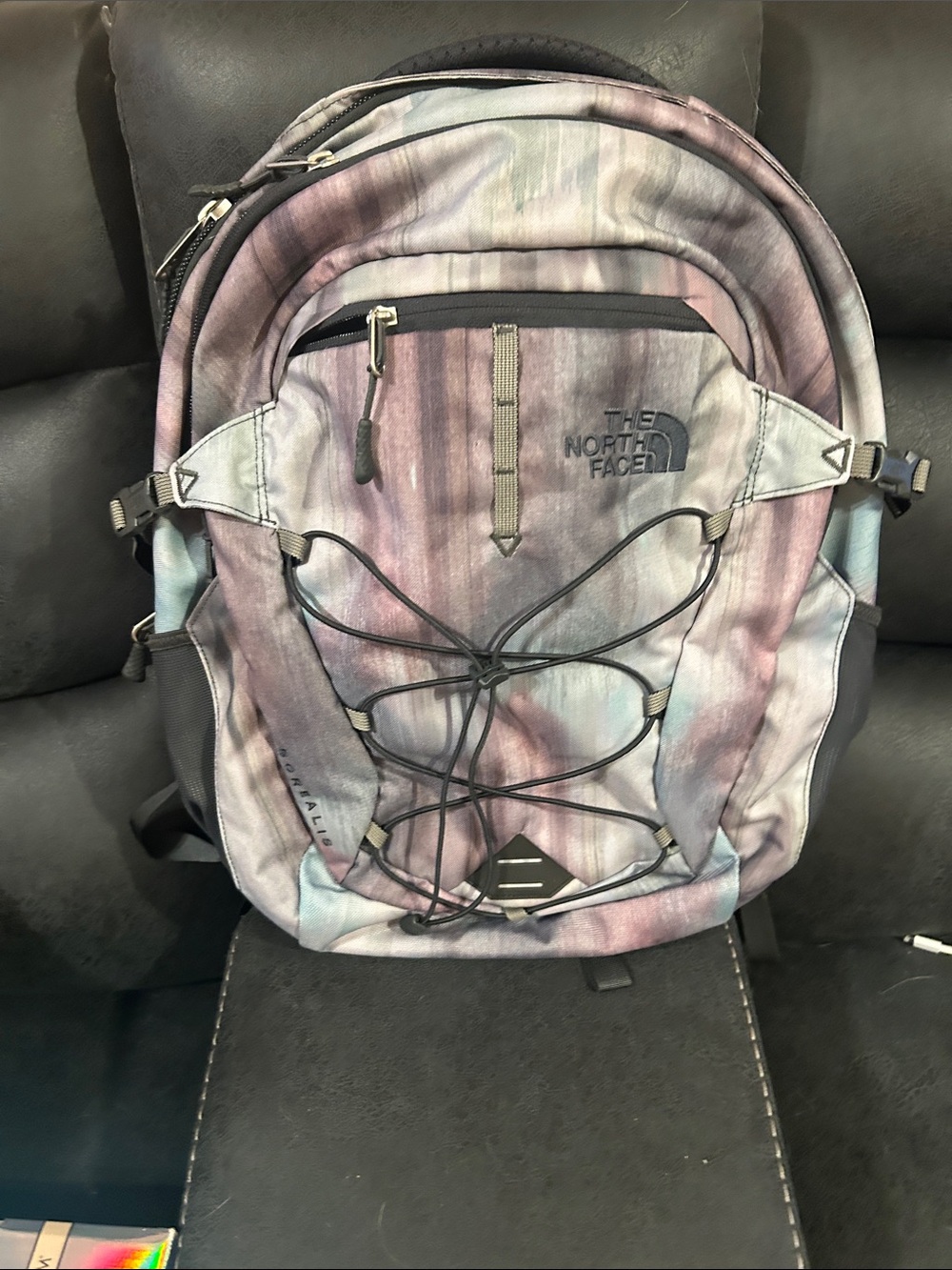 The North Face Women's Lavender & Light Blue Gradient Backpack Borealis